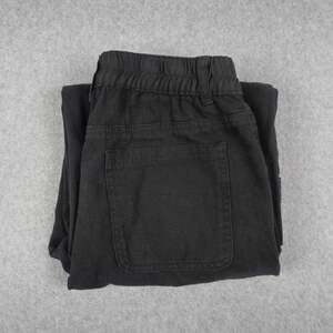 Shein Womens Petite Medium Black Cargo Jeans 26x28
